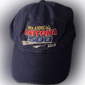 58th Annual Daytona 500 2016 Navy Blue Hat